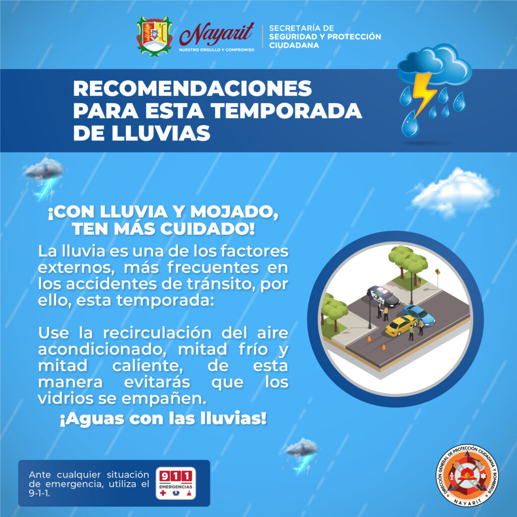 Recomendaciones para esta temporada de lluvias - Periódico Censura