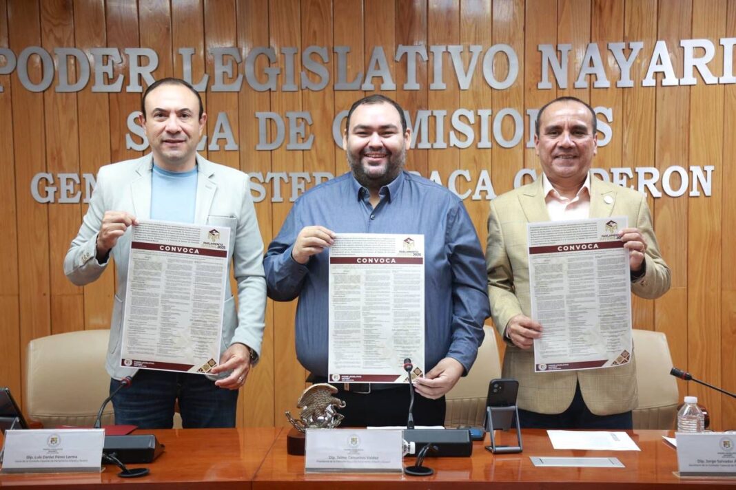 Convoca Congreso de Nayarit al Parlamento Juvenil 2025