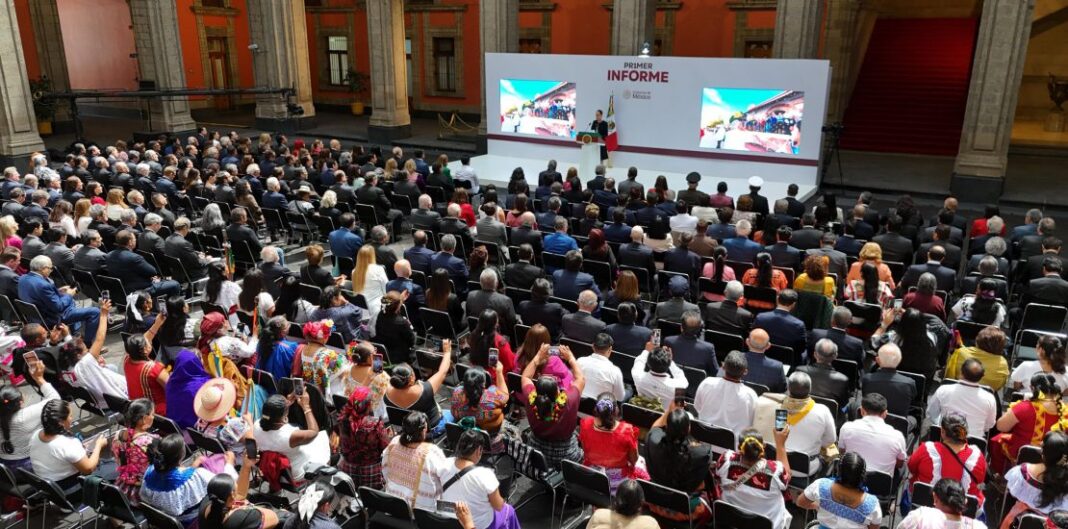 Gobernador Miguel Ángel Navarro Quintero asiste al Primer Informe de Gobierno de la presidenta Claudia Sheinbaum