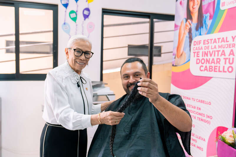 Beatriz Estrada transforma vidas con la campaña de donación de cabello