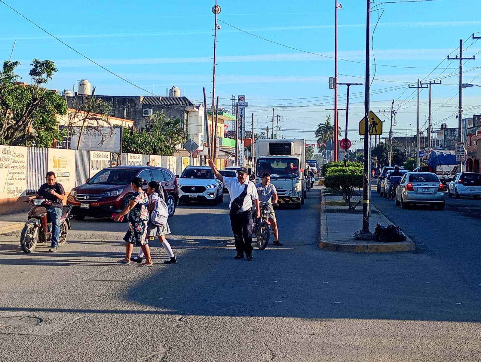Promueven cruces escolares seguros en Nayarit
