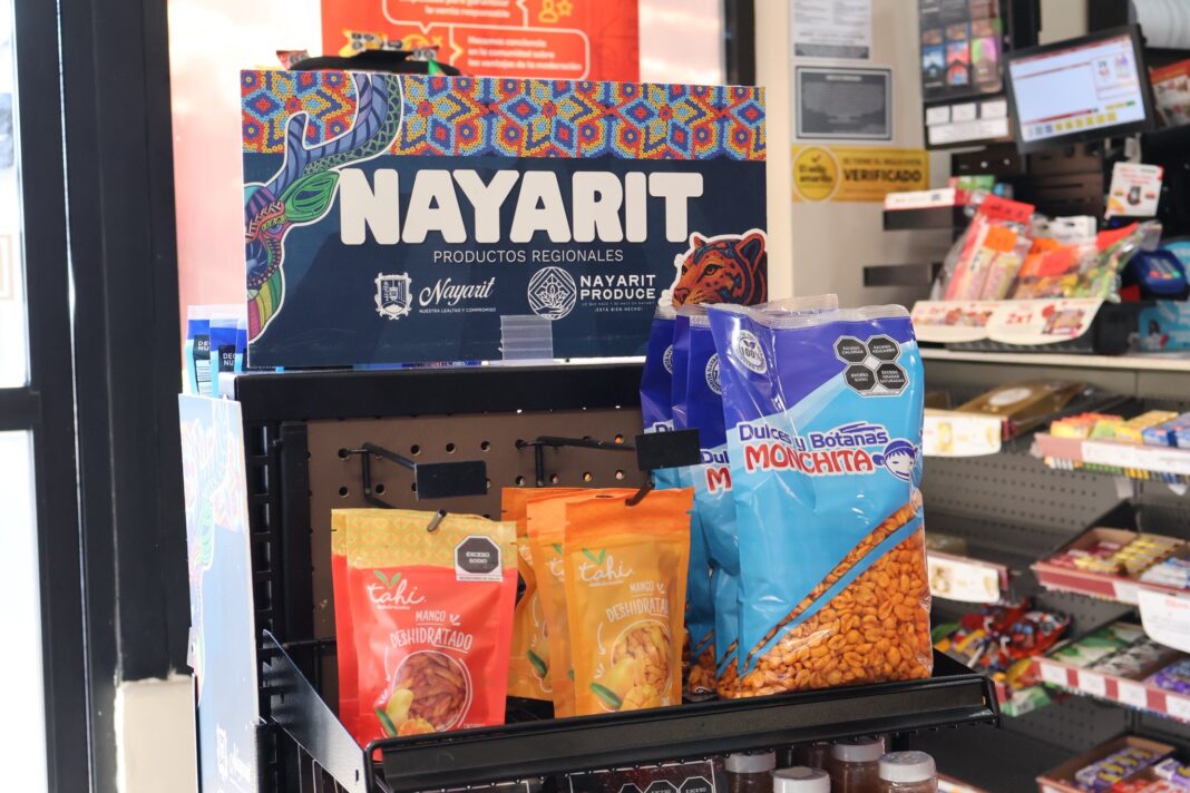 Impulsan consumo local con anaqueles de Nayarit Produce en tiendas OXXO