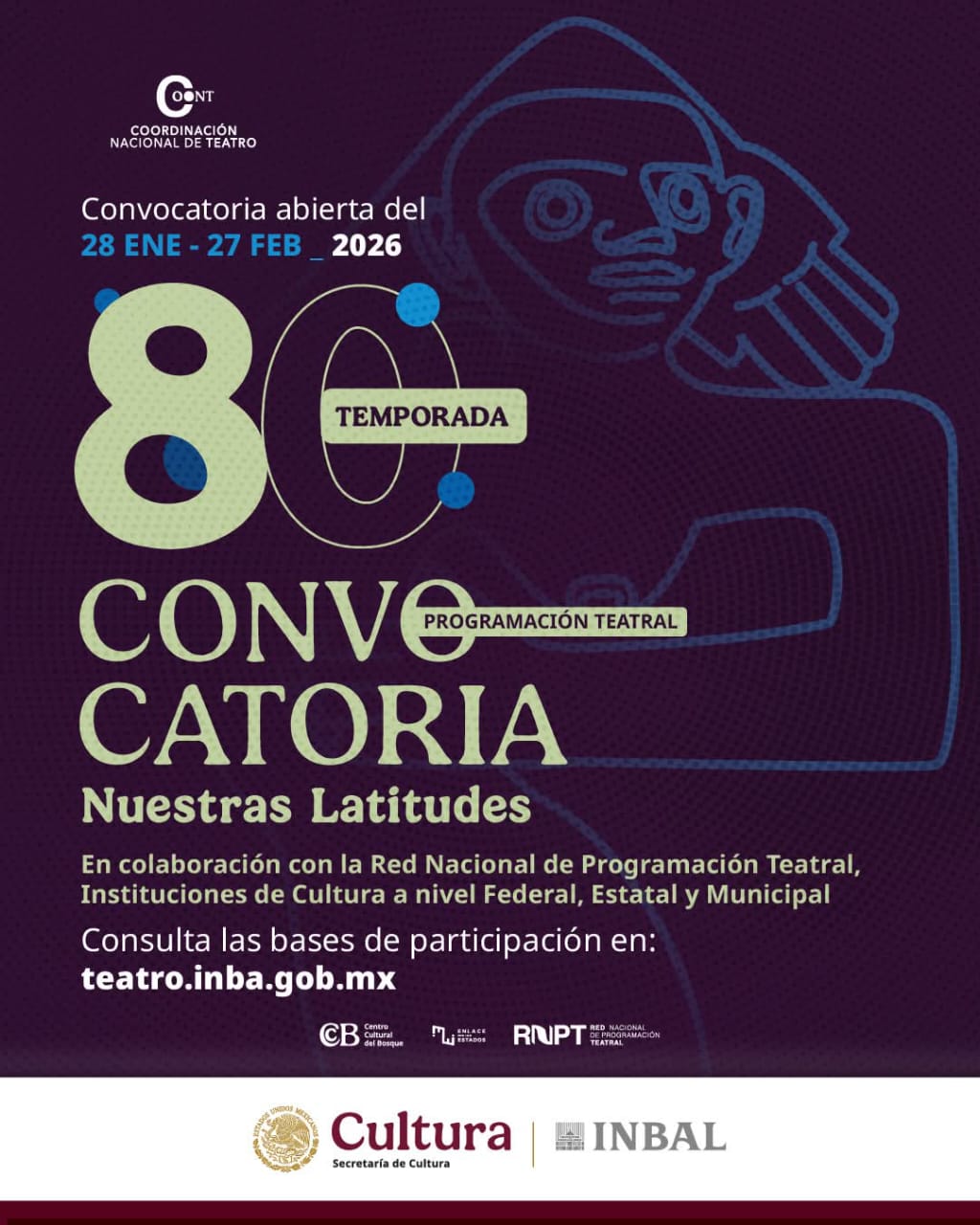 Artes escénicas de Nayarit se integran a la Cartelera Teatro INBAL 2026