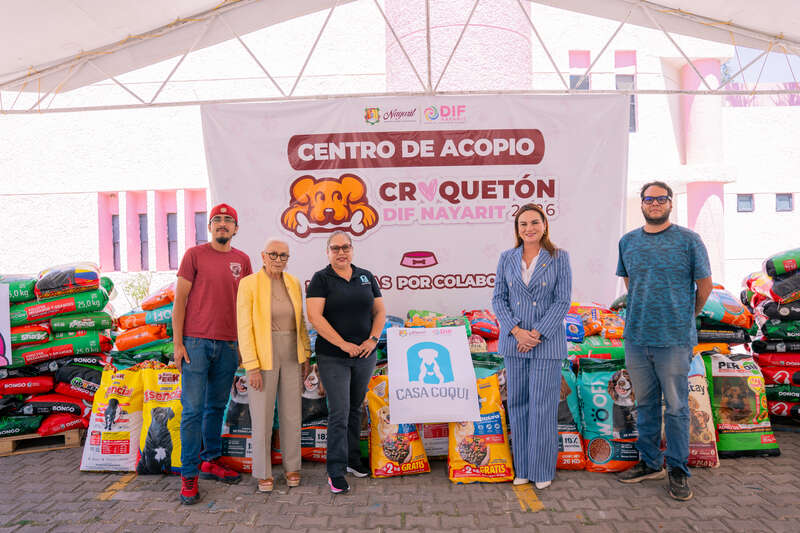 Impulsa DIF Nayarit apoyo a refugios con entrega de alimento para animales rescatados