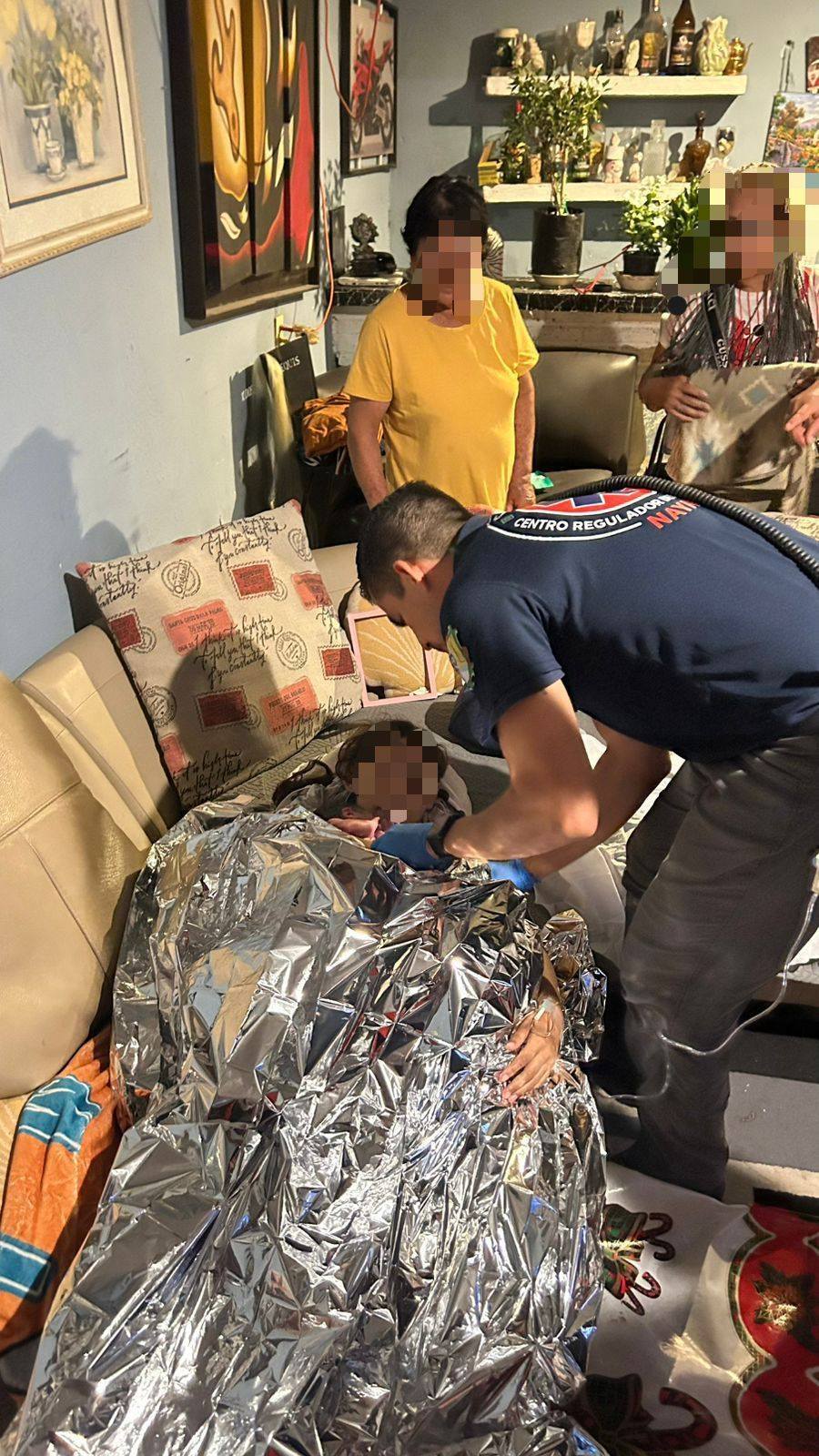 Coordinación entre CRUM e IMSS Bienestar permite atención exitosa de parto extrahospitalario