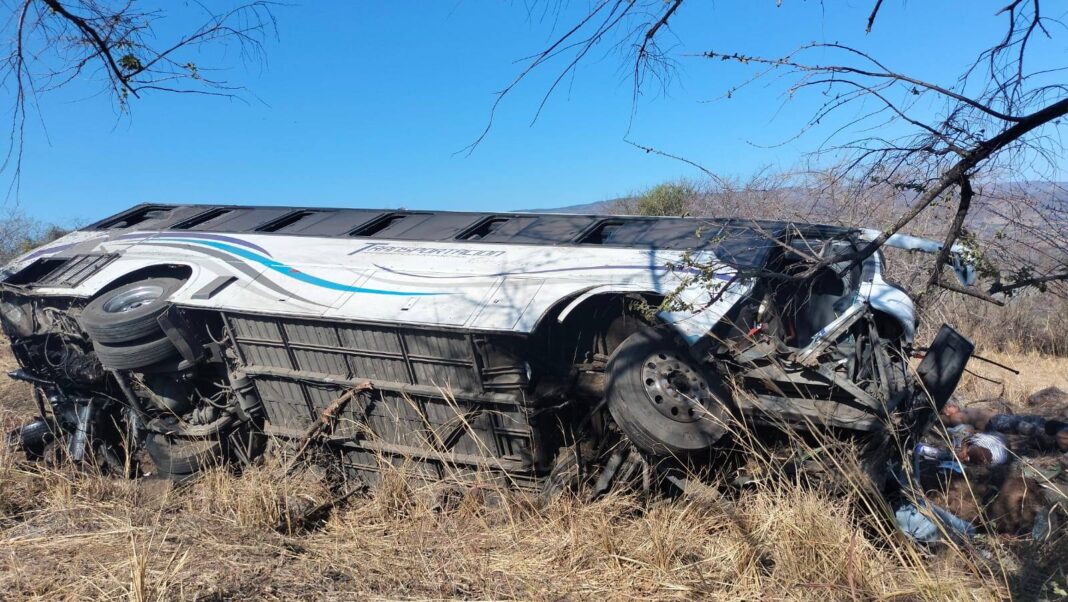 Accidente de camión en Amatlán de Cañas deja siete personas fallecidas