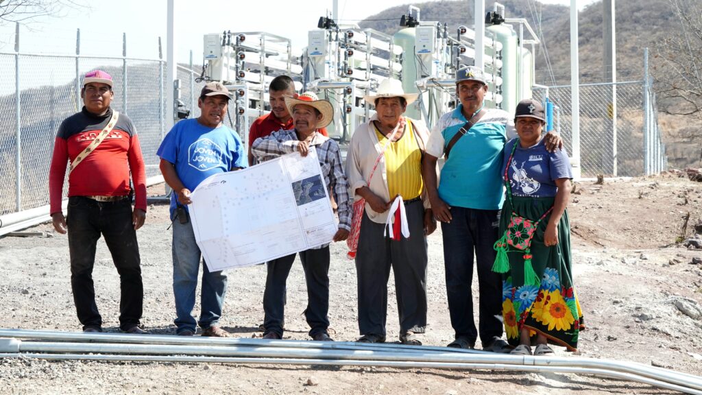 Más de 500 habitantes de Colorado de la Mora ya cuentan con acceso cercano a agua purificada