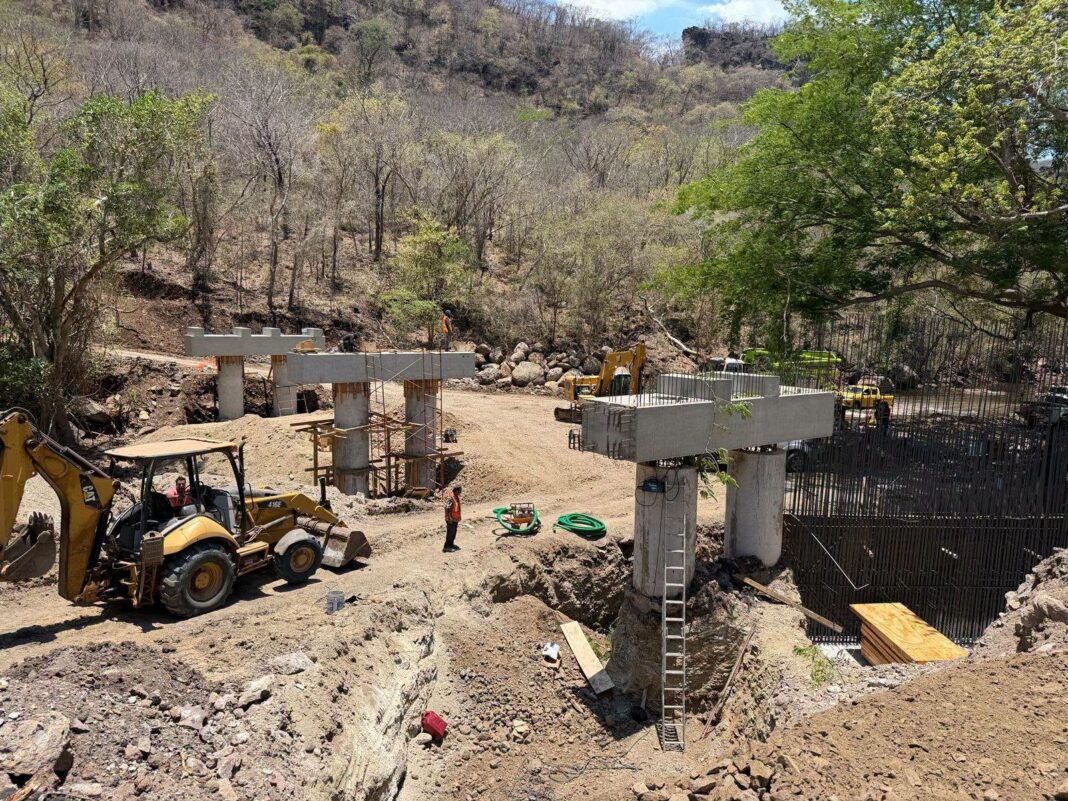 Fortalecen infraestructura en la sierra de Tepic con nuevo puente vehicular