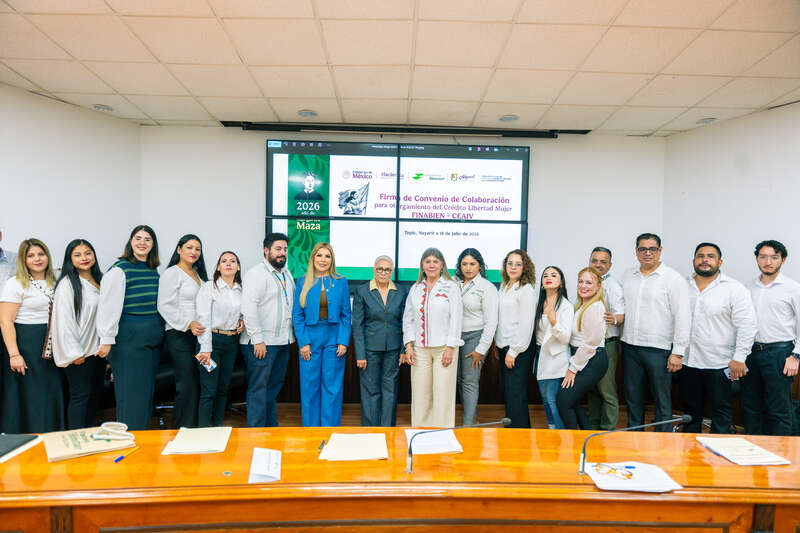 Firman convenio para apoyar a mujeres emprendedoras