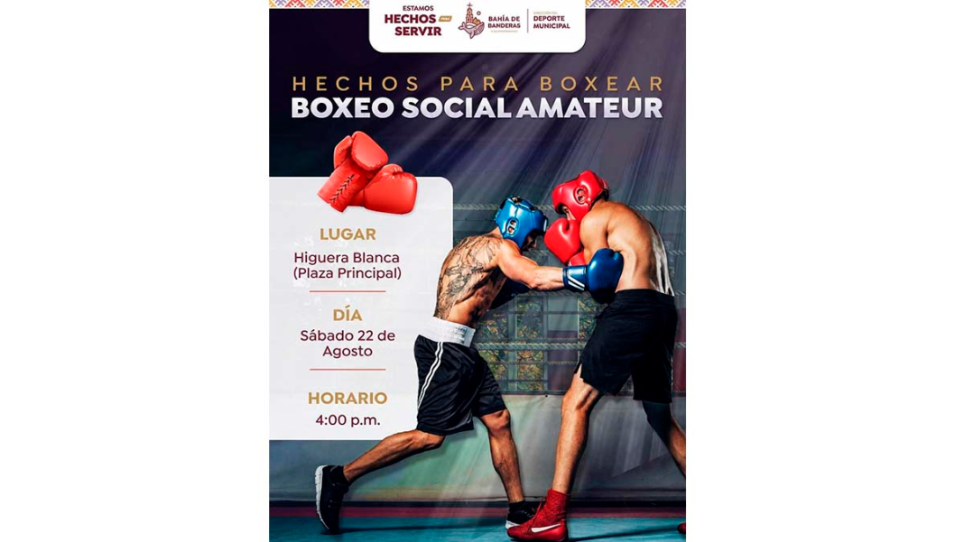 Higuera Blanca será sede de jornada «Hechos para Boxear Higuera Blanca será sede de jornada «Hechos para Boxear