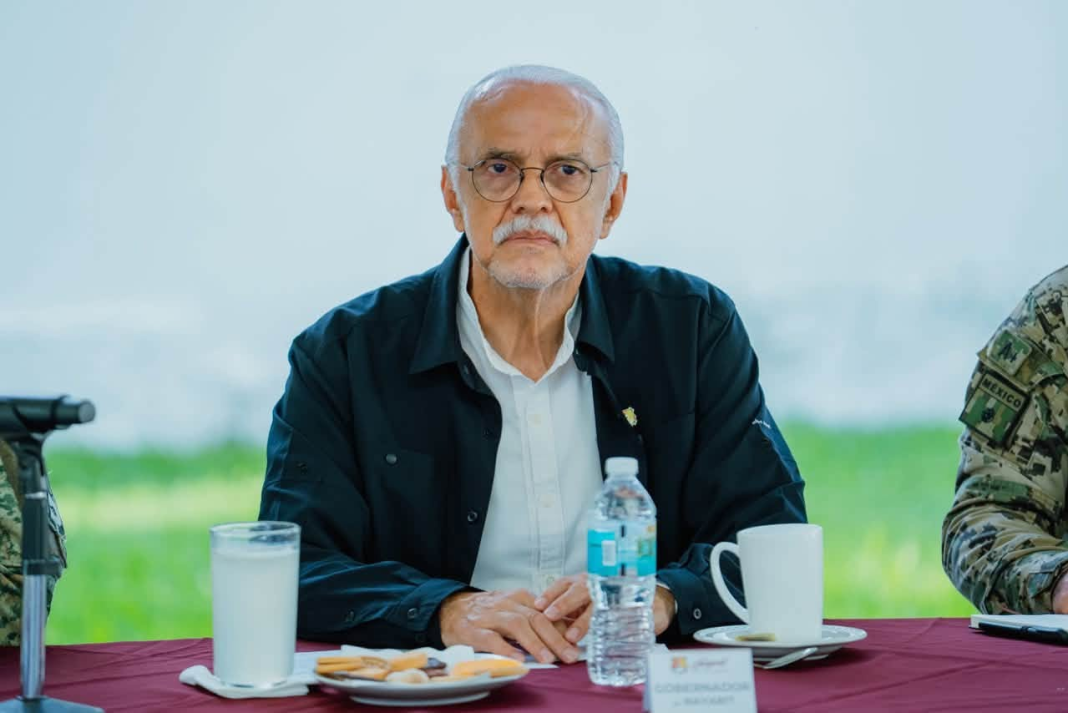 Encabeza Navarro Quintero reunión de seguridad en Nayarit Encabeza Navarro Quintero reunión de seguridad en Nayarit